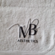 Handtuch mit NB Aesthetics Logo